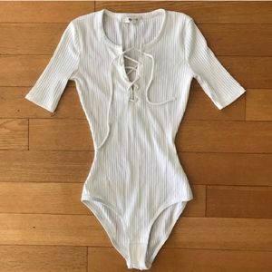 Madewell Ivory Bodysuit